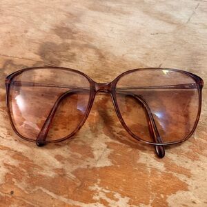 Vintage Oversized Tinted Glasses Sunglasses